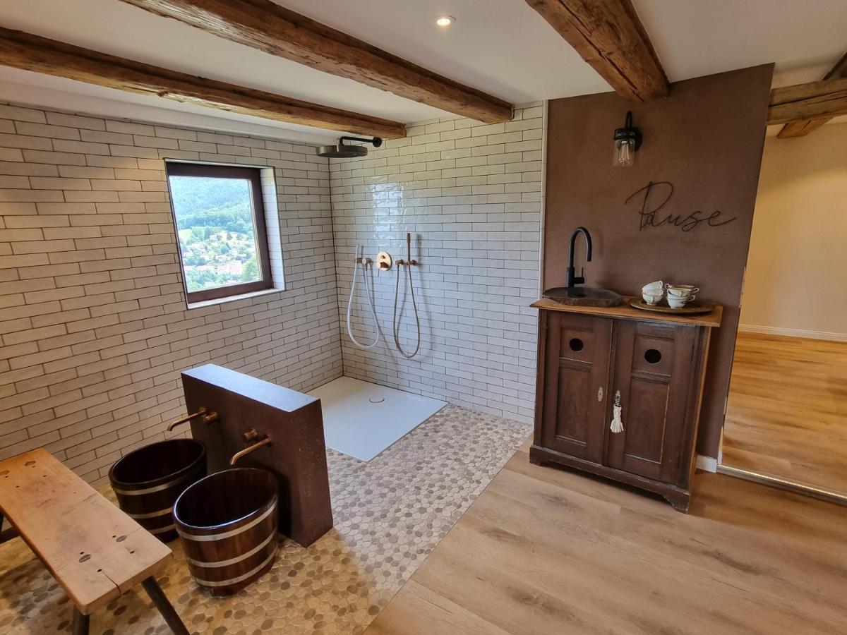 Вілла Haus Am Berg Mit Wellnessbereich, Bar Und Panorama Бюлерталь Екстер'єр фото